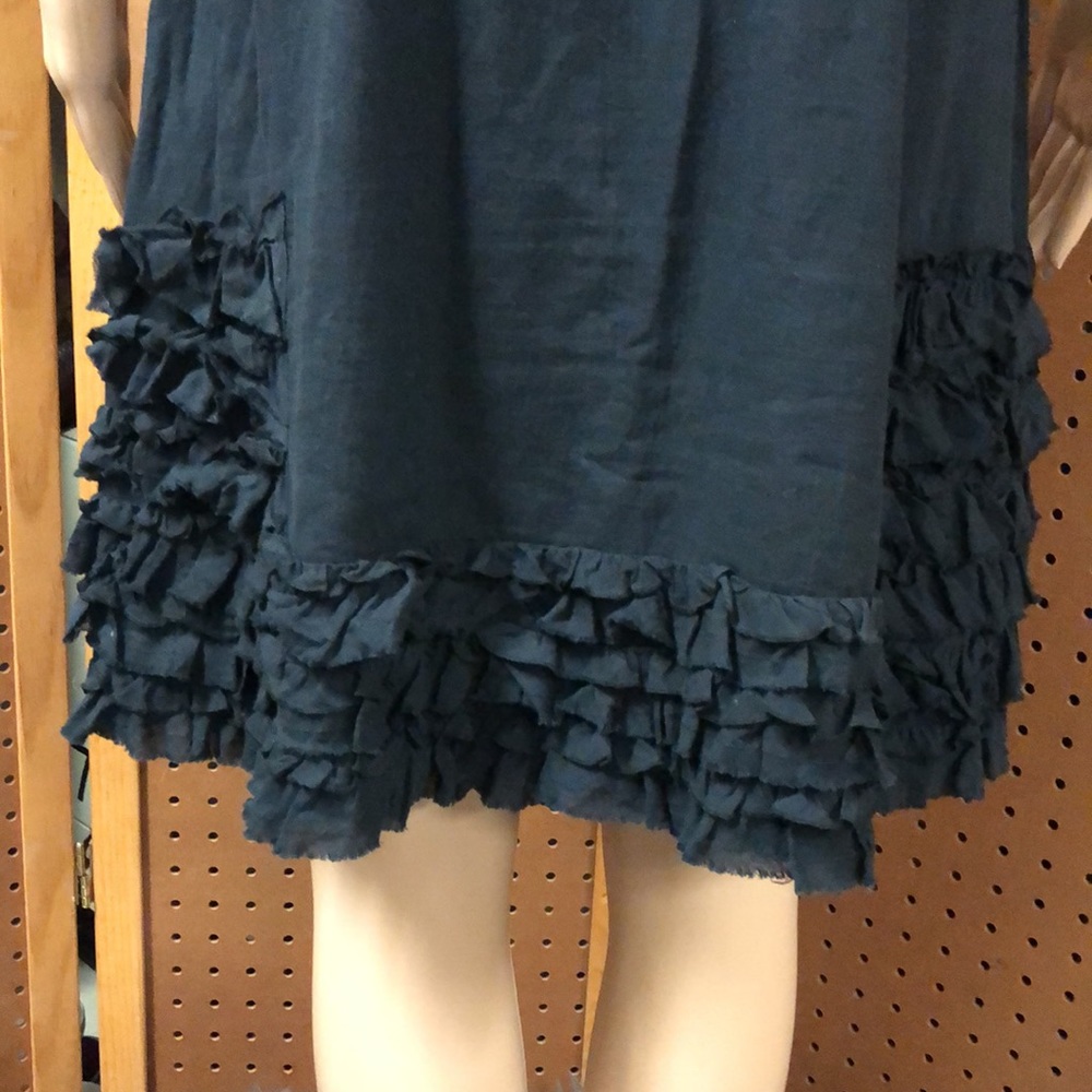 Free People Black Dress with Floral Accents - Picture 6 of 12